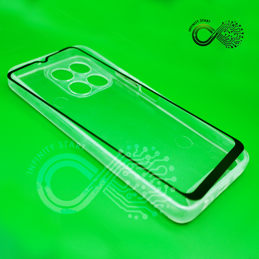 Case silicona con cristal templado