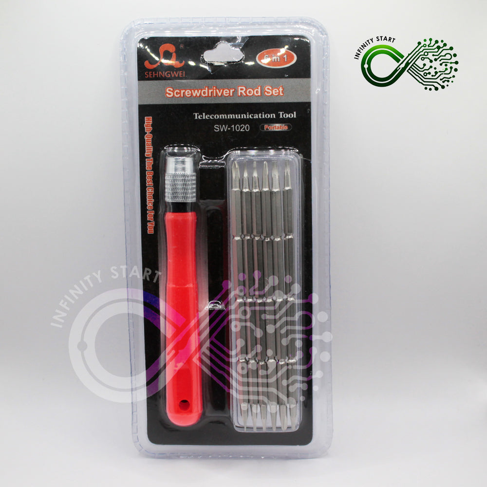 Set de desarmodores 6 en 1 SW-1020
