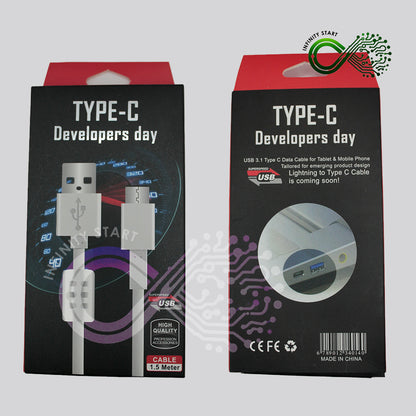 Cable de datos Type C Developers day