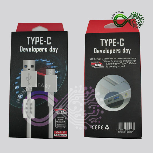 Cable de datos Type C Developers day